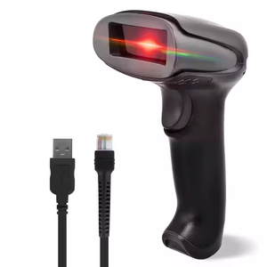 Escáner de código de barras láser con cable USB de mano NETUM 1D, buen precio, fuente de luz de escritorio, producto de Stock Industrial - Product Image 6