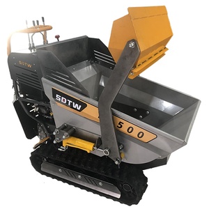 Vente flash : Mini-dumper sur chenilles <span class=keywords><strong>TD500</strong></span>, diesel/essence, avec certification CE EPA, 250 kg, 500 kg, 600 kg, 300 kg, 800 kg, 1000 kg, 1 tonne - Product Image 2