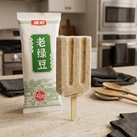 Produit phare des rayons de supermarché : Sucette glacée saveur haricot mungo, durée de conservation 18 mois