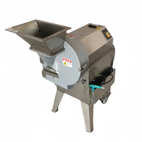 Machine de haute efficacité pour la découpe, le séchage et le broyage de chips de patate douce, d'igname, d'oignon rouge et d'échalote