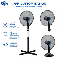 Refroidisseur d'air en plastique réglable en hauteur Meilleure vente 3 en 1 bureau ménage plancher debout piédestal Table ventilateur mural