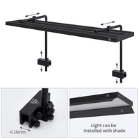 Éclairage d'aquarium WEEK AQUA L600D PRO RGBUV LED pour aquarium de 60-80 cm, lumière d'aquarium Netlea
