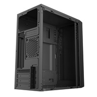 Small Camel N9 ATX Full Tower Aluminum Alloy Desktop Computer Host Case with Side Panel Window and Top Mounted Power Assembly
