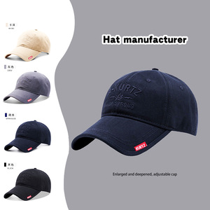 Lackpard Baseball Cap Cotton Unisex <b>Sunscreen</b> Breathable Windproof Hat - Product Image 2