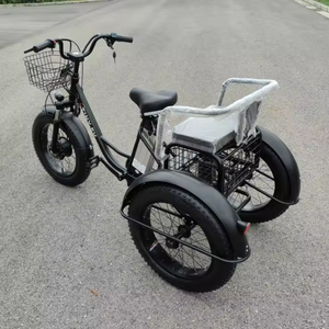 Bestseller NQX Modèle 654 Vélo à pédales électrique 20 pouces avec batterie au lithium, cadre en acier, pneus Fatbike, freins à disque, monovitesse, panier de neige et siège arrière - Product Image 6