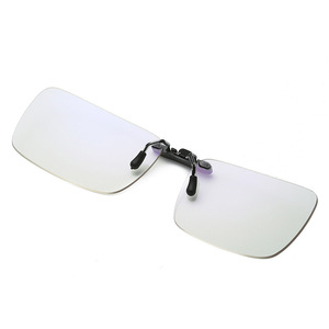 Anti Blue Light <b>Clip</b> On Glasses Rimless Coated Lenses High Transmittance Unisex Computer Phone Protection K13 - Product Image 3