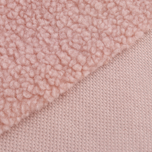 Br0010 Challie Dày Cừu Lông Cừu 600G Windproof 100% Polyester Rất Nặng Phụ Kiện May Mặc Vải Cho Váy Đồ Chơi - Product Image 4