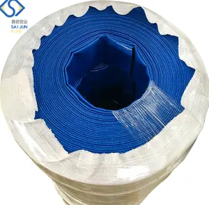 Flexible irrigation lay flat discharge hose pvc layflat 1 2 3 4 5 6 8 10 hose 12 14 inch pvc