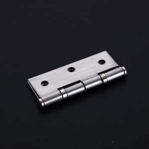Bisagras de acero inoxidable de 2 pulgadas y 1.5 mm de grosor con rodamiento silencioso para montaje en superficie para puertas de gabinetes y habitaciones - Product Image 2