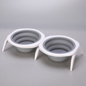 Mangkuk anjing besar jenis Z anjing mengangkat mangkuk berdiri anjing besar/Sedang ukuran 1L mangkuk air makanan - Product Image 6