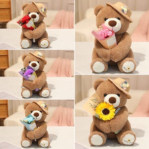 Adorable Oso de Peluche Relleno de Algodón PP, Juguete de Peluche Personalizado al por Mayor, Regalo de San Valentín, Suave para el Día de San Valentín - Product Image 6