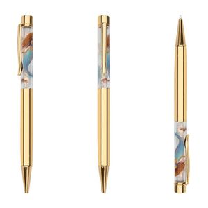 Bolígrafo con Diseño Animado de Princesa, Estilo Femenino y Lindo, con Logotipo Personalizado en Color - Product Image 4