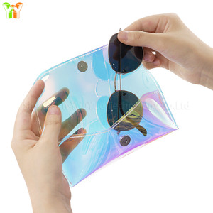 Étui pour lunettes de soleil en TPU porte-lunettes de voyage affichage PVC mode lunettes de soleil poche avec <span class=keywords><strong>bouton</strong></span> magnétique poussoir - Product Image 2