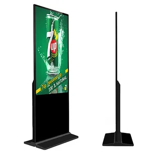 43 inch touch screen media advertising kiosk lcd digital signage and display