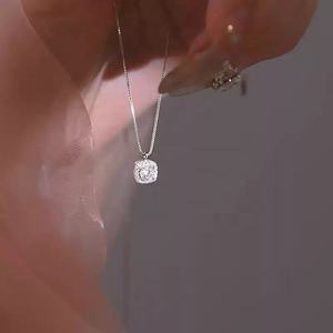 Collier chaîne clavicule à la mode et haut de gamme en argent pur S925 - Product Image 4