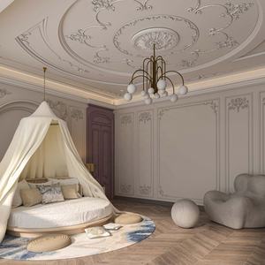 EverWall PU Poliuretano Impermeable Arcos Moldura de esquina Lisa Luz de <span class=keywords><strong>techo</strong></span> <span class=keywords><strong>Piscina</strong></span> Diseño francés - Product Image 6