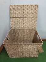Panier de rangement rectangulaire vintage de luxe, fourni directement par l'usine chinoise, durable, écologique, de qualité alimentaire, organisateur, OEM accepté