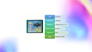 TDO 8.0 pouces 800*600 TFT-LCD SPI HMI écran UART Module d'affichage TFT-LCD série pour Ardunio/STM/<span class=keywords><strong>ESP</strong></span> - Product Image 2