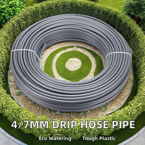 Haute 4/7mm Micro goutte à goutte système d'irrigation de jardin tuyau en plastique tuyau pour ferme serre maison connecter autre <span class=keywords><strong>arrosage</strong></span> - Product Image 2