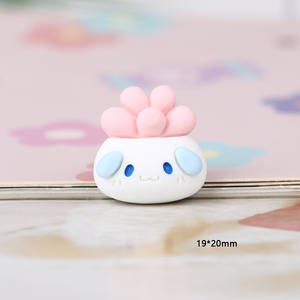 New Resin Accessories Cartoon Succulent <strong>Pot</strong> for Decoration - Product Image 6