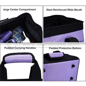 Sac <span class=keywords><strong>à</strong></span> outils portable OEM <span class=keywords><strong>à</strong></span> large ouverture pour plombier et <span class=keywords><strong>électricien</strong></span> avec pieds en caoutchouc - Product Image 5