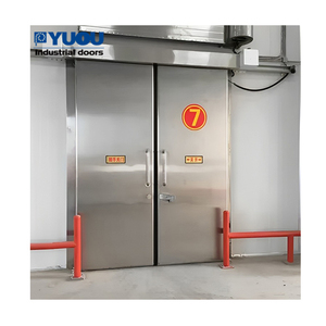 Étanche robuste isolation PU épaisse congélateur chambre froide <span class=keywords><strong>porte</strong></span> coulissante - Product Image 4