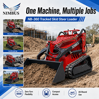 NIMBUS Pedal Peredam Kejut Skid Steer Eropa dan Amerika Terlaris, Pengoperasian Nyaman untuk Pembersihan Salju Skid Steer