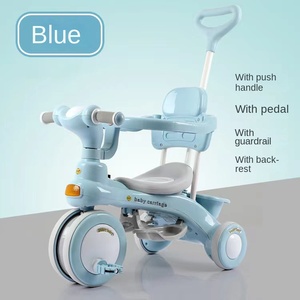 <span class=keywords><strong>Triciclo</strong></span> para Niños, Bicicleta Plegable Portátil, de 1 a 5 Años, Cochecito para Bebés, Bicicleta de 3 Ruedas - Product Image 3