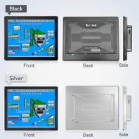 15 pouces 7mm lunette conception industrielle lourde écran tactile étanche IP65 pleine vue Angel LCD moniteur