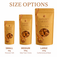 Sachets Doypack Artisanaux Français avec Fenêtre, Refermables à Fermeture Éclair, Qualité Alimentaire, pour Bonbons et Gommes, Vente au Détail