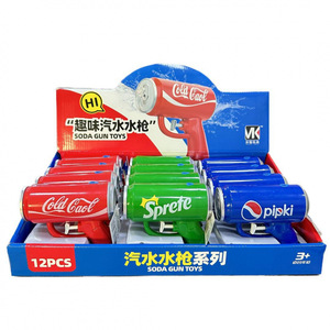 Pistolet à eau Mu Kai Soda Can, lot de 12, jouet pour enfants pour jeux en plein air - Product Image 5
