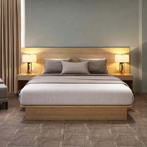 Letto Moderno King-Size Personalizzabile in Legno con Contenitore, <span class=keywords><strong>Mobili</strong></span> per Camera da Letto per Hotel <span class=keywords><strong>e</strong></span> Ville, Realizzato in Truciolato - Product Image 3