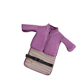Gilet chauffant électrique pour les épaules et le cou avec pack de sel violet – Soutien physiothérapeutique - Product Image 2
