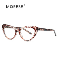 Lunettes de protection anti-lumière bleue MORESE modèle 2020, dernières tendances, monture intégrale, style œil de chat, verres transparents pour femmes, livraison rapide