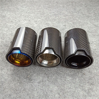 Dernier accessoire de voiture 2022 universel haute Performance en Fiber de carbone Flexible mode de silencieux d'échappement de voiture conseils de tuyau d'échappement
