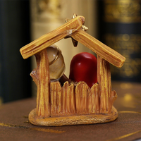 Petite décoration de vacances de bureau en résine écologique personnage de dessin animé transfrontalier combinaison de crèche de naissance accessoires de cadeau de noël