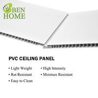 Panneau mural en marbre brossé, plafond en PVC pour bureau