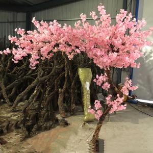 Decoración de Pared con Tema de Árbol de Flores de Cerezo, para Eventos, Bodas, Hoteles, Clubes, Cafés, Hogar, Flores de Cerezo Rosadas, Árbol de Cerezo Artificial - Product Image 2