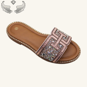 Sandales et pantoufles pour femmes de haute qualité, élégantes, décontractées, à bout plat, antidérapantes et résistantes à l'usure, légères - Product Image 4
