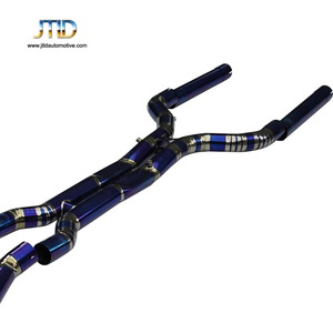 Échappement JTLD Performance Blue Titanium Bypass Catback sans silencieux pour <span class=keywords><strong>BMW</strong></span> <span class=keywords><strong>M8</strong></span> <span class=keywords><strong>Gran</strong></span> <span class=keywords><strong>Coupe</strong></span> <span class=keywords><strong>Competition</strong></span> 2021 - Product Image 5