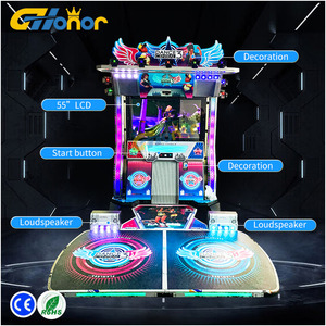 Machine de centre d'amusement intérieur Machine centrale de danse Machine de jeu d'arcade Dance Revolution - Product Image 4