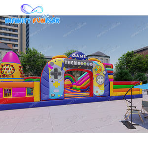 Parcours d'obstacles gonflable à prix d'usine pour adultes et enfants, idéal pour la <span class=keywords><strong>location</strong></span> événementielle et les équipements de terrain de jeu - Product Image 6