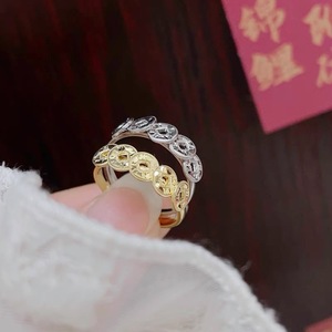 S925 Sterling Silver Five Emperors Coin <b>Ring</b> Women Chinese Style High Shine Gift Jewelry Fine <b>Rings</b> - Product Image 5