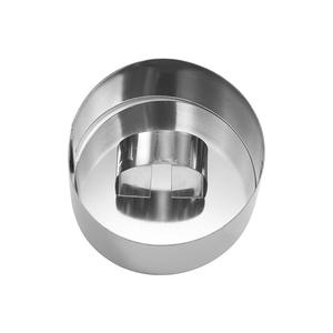 Cercles à pâtisserie en acier inoxydable robustes pour la cuisson de mousses, pâtisseries et pains – Fournitures de cuisine et de boulangerie - Product Image 6