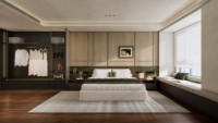 Panneaux muraux en MDF sur mesure pour toute la maison, design moderne, marque GOONUO pour projets de villas et d'appartements, dessin personnalisé en usine
