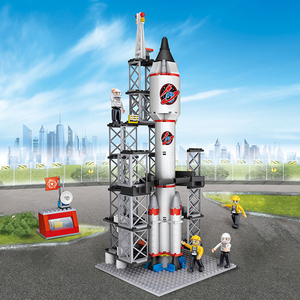 Blocchi da Costruzione COGO Space Flight Rocket City, Produttori di Blocchi in Plastica per Bambini - Product Image 5