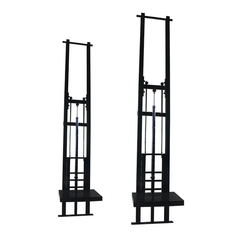 Electric Hydraulic Guide Rails Goods Cargo Lift Price