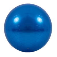 Balle de yoga écologique de couleur personnalisée en PVC 55cm/65cm/75cm balle gonflable anti-éclatement durable pour l'exercice de fitness et le massage
