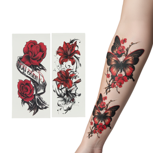 OEM y ODM: Tatuajes temporales de transferencia de agua de larga duración y alta calidad para hombres, mujeres y niños – venta al por mayor y hechos a medida - Product Image 1