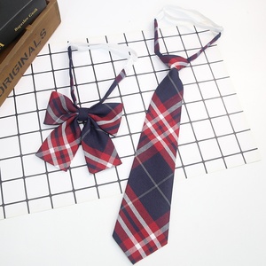 Ensemble d'accessoires de vêtements décontractés en jacquard, nœud papillon sans nœud à nouer pour <span class=keywords><strong>uniforme</strong></span> scolaire étudiant - Product Image 4